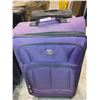 Image 2 : Protege 28in Elliptic Grape Royale Soft Suit Case