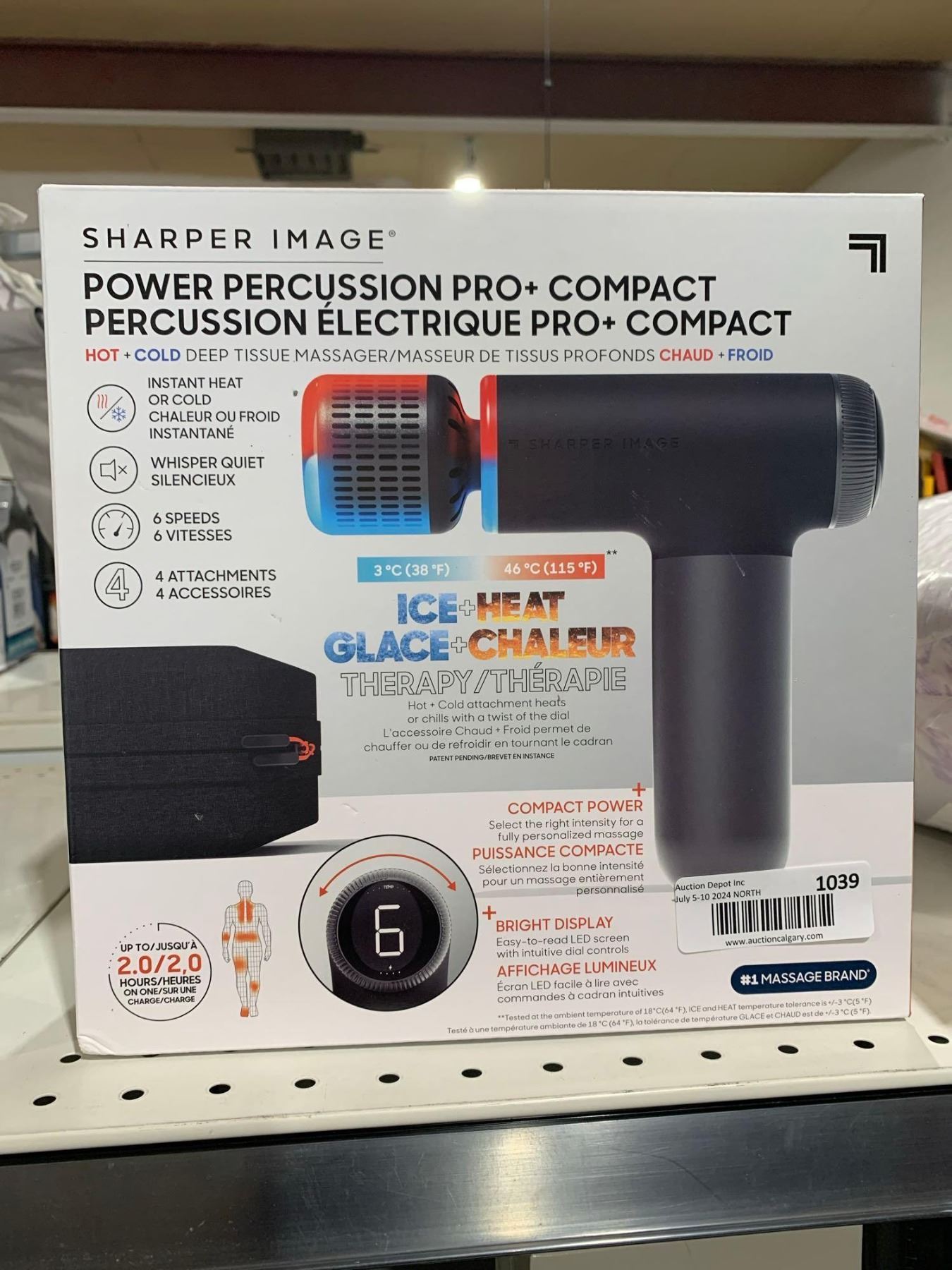 Sharper Image Power Percussion Pro+ Hot and Cold Massager (#3333009) - $99.99 (down from $109.99) Sharper Image Power Percussion Pro+ Hot and Cold Massager (#3333009) - $99.99 (down from $109.99)