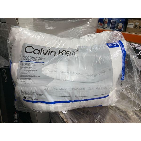 Calvin Klein Set of 2 Premium Luxury Pillows Standard Queen