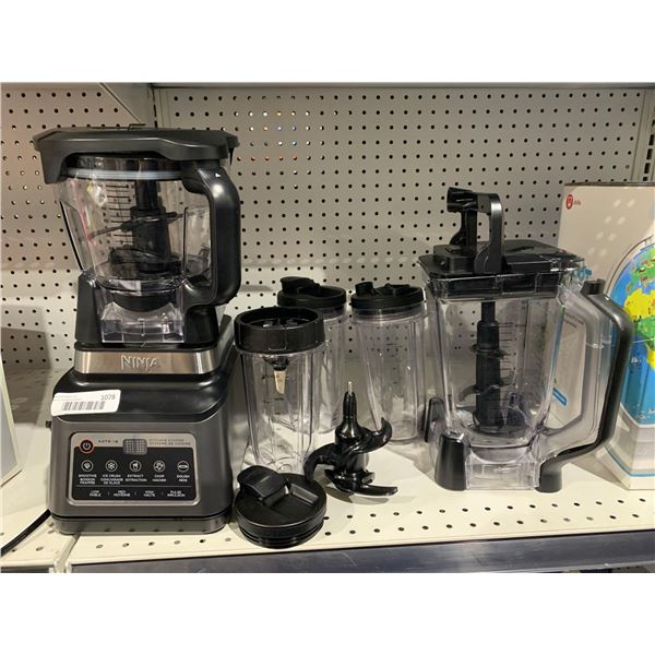 Ninja BN801 Professional Plus Kitchen System, 1400 WP, 5 Functions for Smoothies, Chopping, Dough &