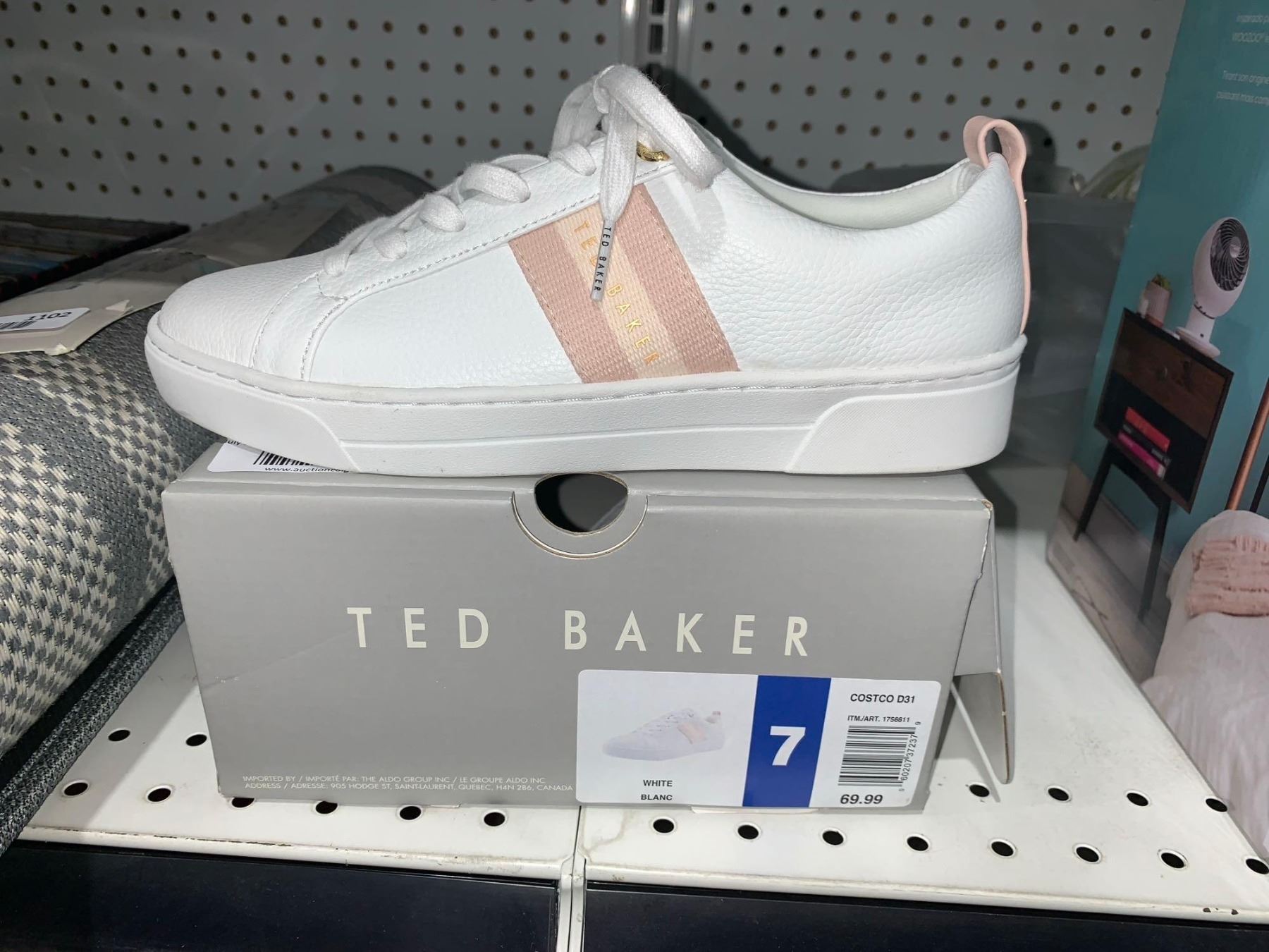 Ted Baker ladies Size 7 Runners White