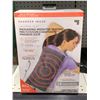Image 1 : Sharper Image Calming Heat Massaging Weighted Heating Pad