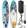 Image 1 : WaveX 10'6 Inflatable Stand Up Paddle Board Premium Paddleboard Accessories