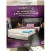Image 3 : Novafoam Gel Memory Foam 3" Mattress Topper Queen