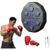 Image 1 : Music Electronic Boxing Wall Target Machine, Machine with 6 Lights and Bluetooth Sensor, Training Eq