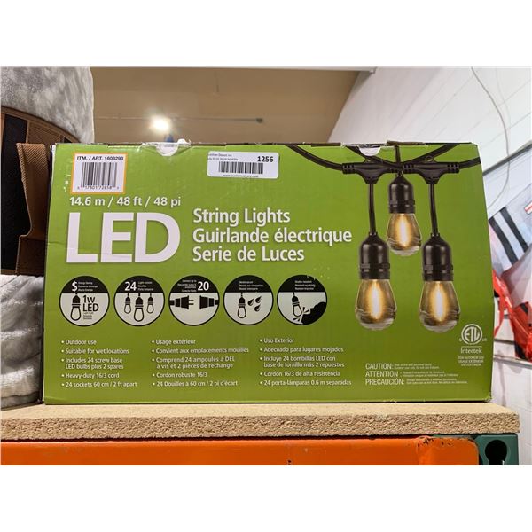 Interek 48 Foot LED String Lights