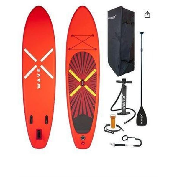MODEL-X / 11'6" WAVEX TOURING INFLATABLE STANDUP PADDLE Board With Bag and Pump