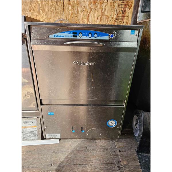 The Lamber-Eurodib F92-EK  undercounter glasswashing machine with 2 racks