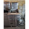 Image 1 : Pitco SG14-S Solstice 45 Lb High Efficiency Floor Tube Fired Natural Gas Fryer With Food Lowering Ra
