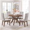 Image 1 : Bayside Furnishings - Kaelyn 5-piece Dining Room Set, 122 cm (48 in.) Diameter