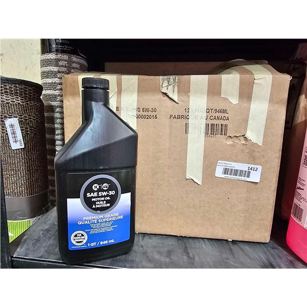 Winx Sae 5W-30 Premium Grade Motor Oil 12x 946ml