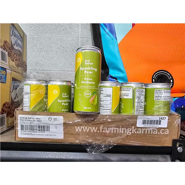 Shell Select Sparkling Pear Blended Fruit Juice Drink 24x285ml
