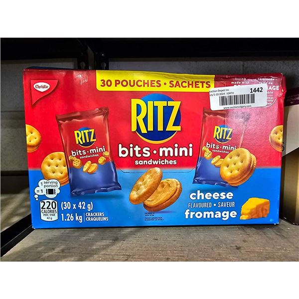 Ritz Bits Mini Snacks 30x42g