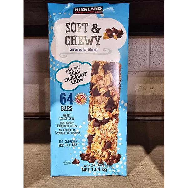 Kirkland Soft & Chewy Chocolate Chip  Granola Bars 1.54 Kg