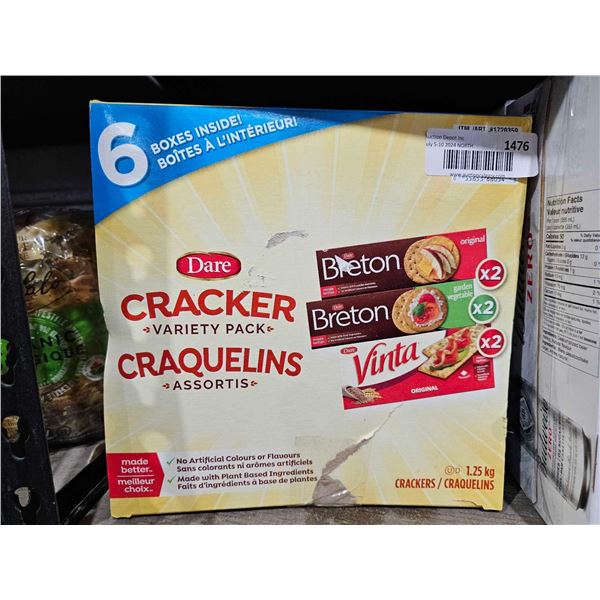 Dare Breton Cracker Variety Pack 1.25 Kg