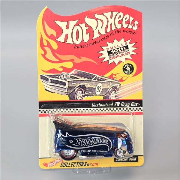 Hot Wheels Philip Riehlman 10th Anniversary Drag Bus