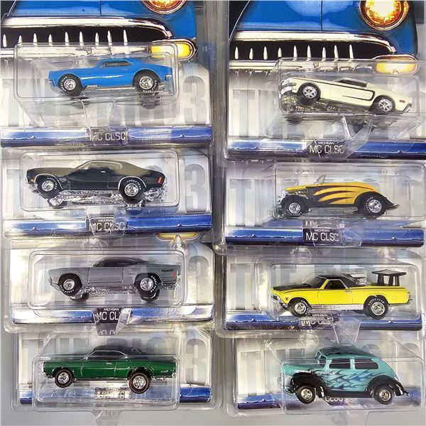 Hot Wheels Motor City Classics complete set of 8
