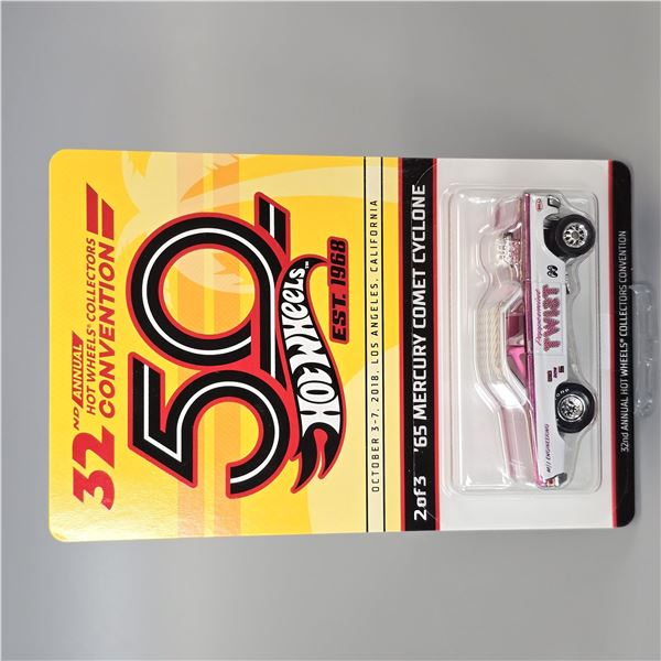 Hot Wheels Collectors Convention '65 Mercury Comet Cyclone Gasser with NO sticker serial number