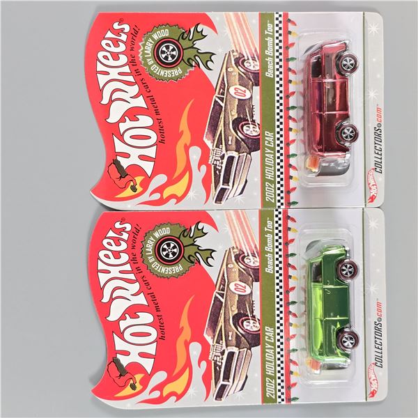 Hot Wheels 2002 Holiday exclusive Beach Bomb Too pair
