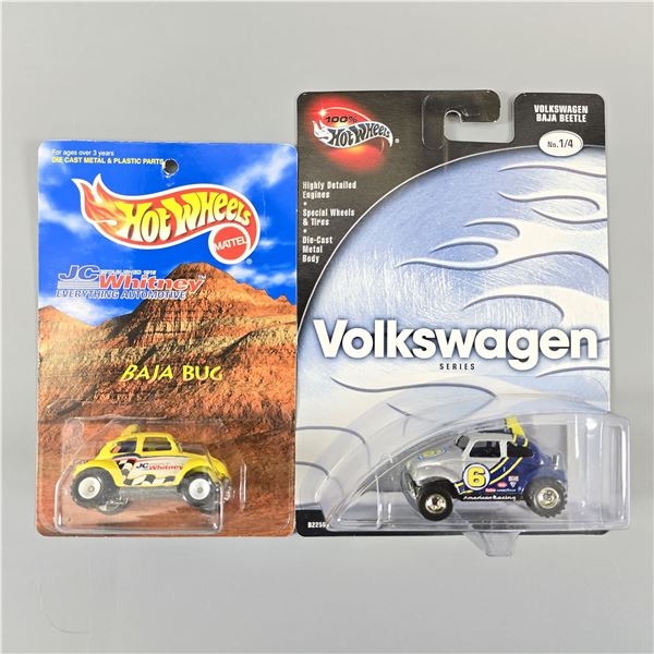 Hot Wheels Baja Beetle pair