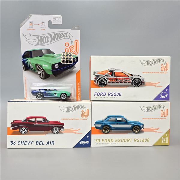 Hot Wheels ID lot of 4