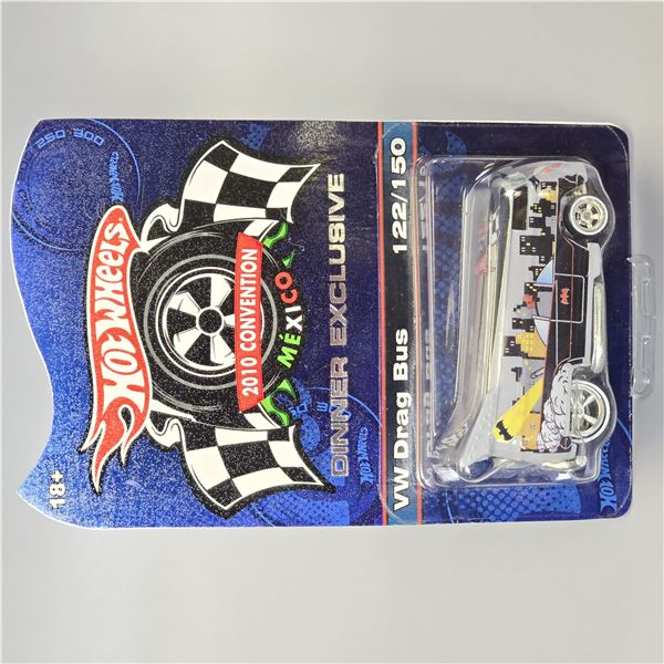 Hot Wheels 2010 Mexico Convention Batman VW drag bus