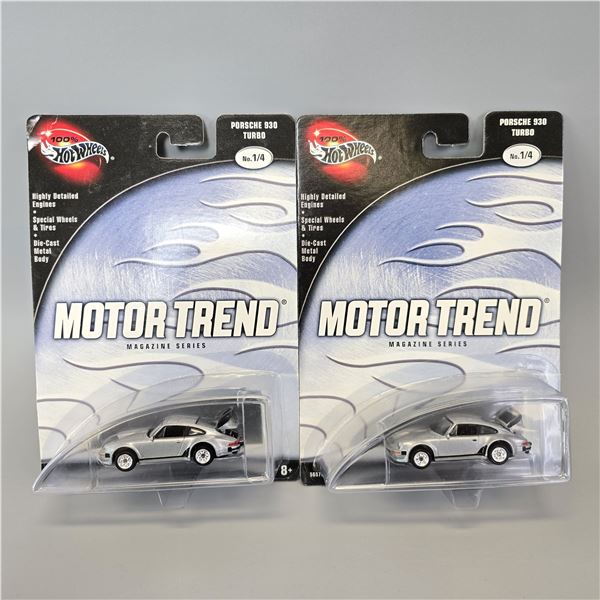 100% Hot Wheels Porsche 930 Turbo pair