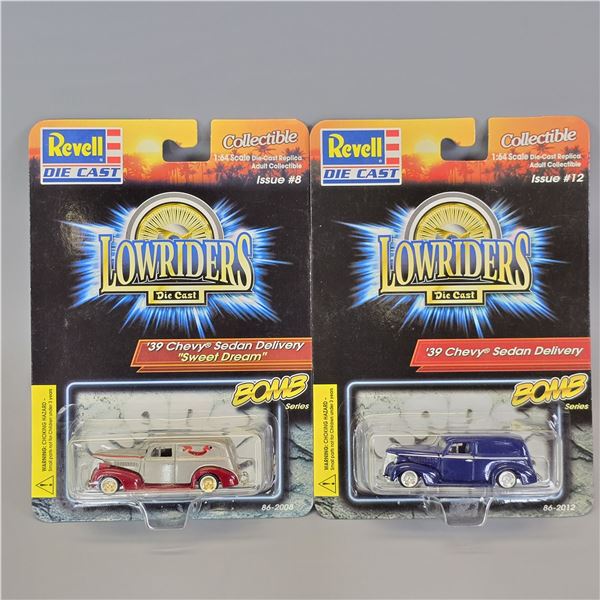 Revell Lowriders pair of Sedan Delivery