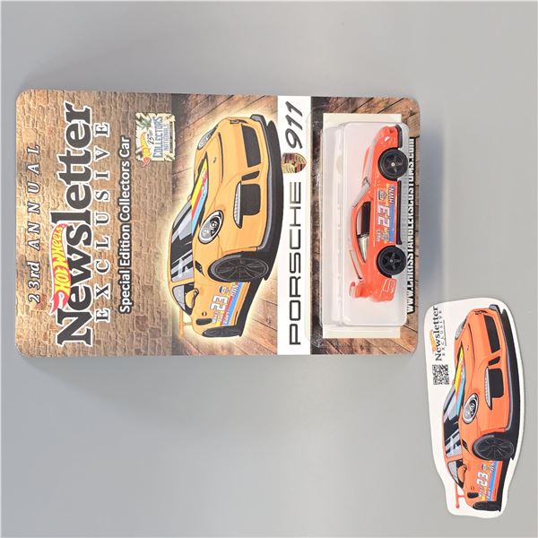 Hot Wheels Newsletter Porsche 23rd Collectors Nationals