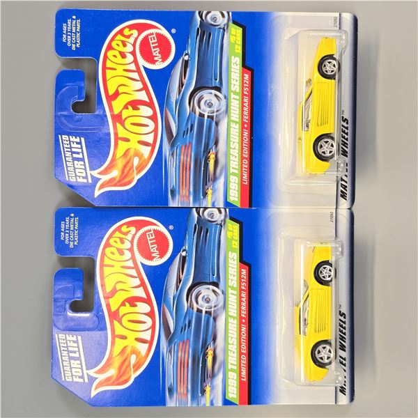Hot Wheels Treasure Hunt Ferrari pair