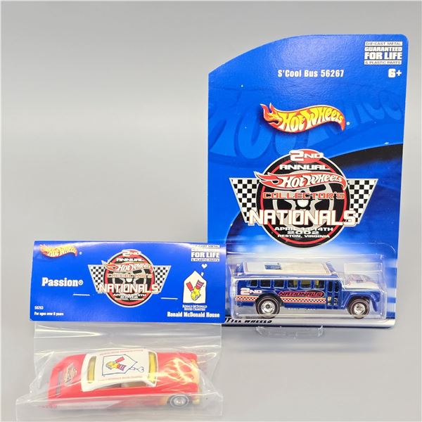 Hot Wheels 2nd Collectors Nationals pair