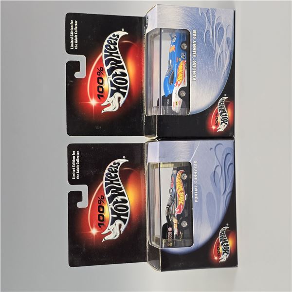 100% Hot Wheels Pontiac Funny car pair