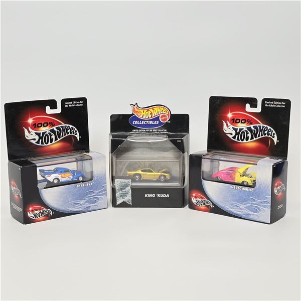 Hot Wheels 100% & more lot of 3