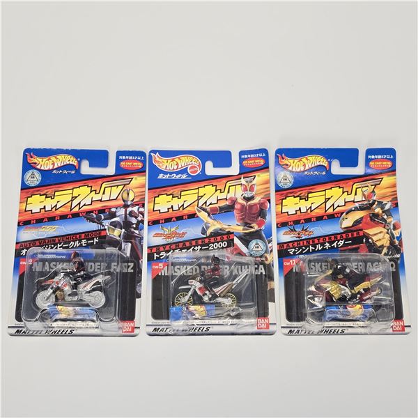 Hot Wheels Charawheels lot of 3