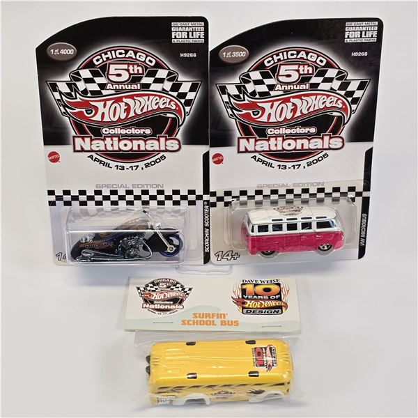 Hot Wheels 5th Annual Collectors Nationals lot