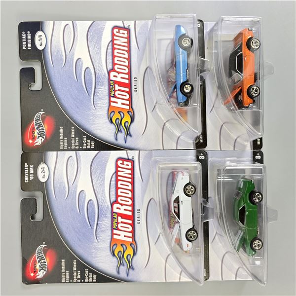 100% Hot Wheels Hot Rodding set with alt/ colors