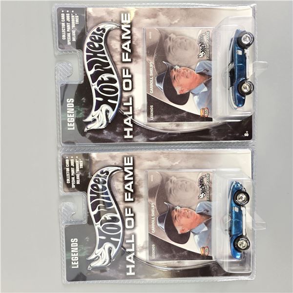 Hot Wheels premium Hall of Fame Shelby Cobra pair