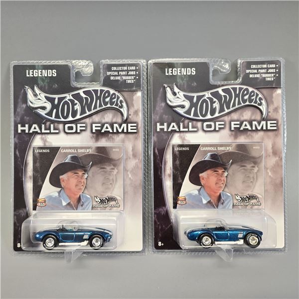 Hot Wheels premium Hall of Fame Shelby Cobra pair