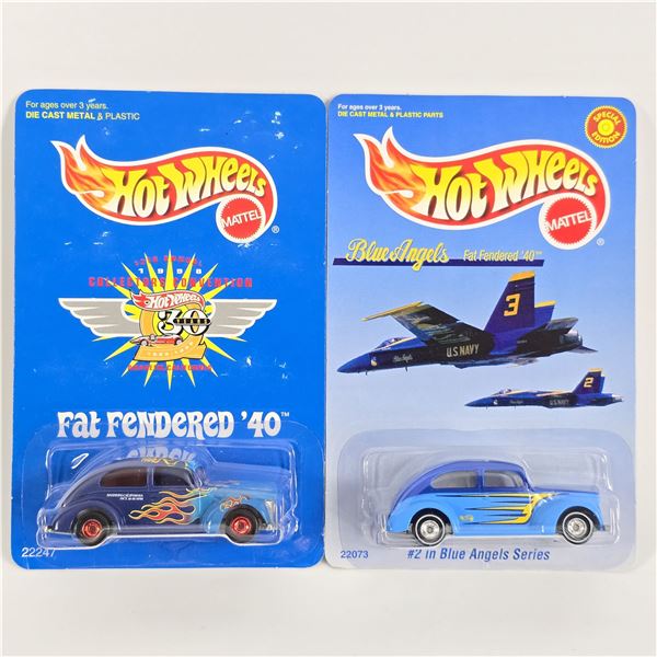 Hot Wheels Promotional premium pair of Fat Fender 40's