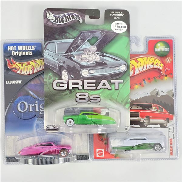 Hot Wheels Purple Passion lot of 3 premiums