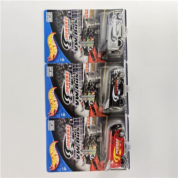 Hot Wheels VW Drag Bus Penske Promo lot of 3
