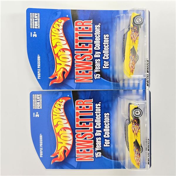 Hot Wheels Newsletter Purple Passion pair