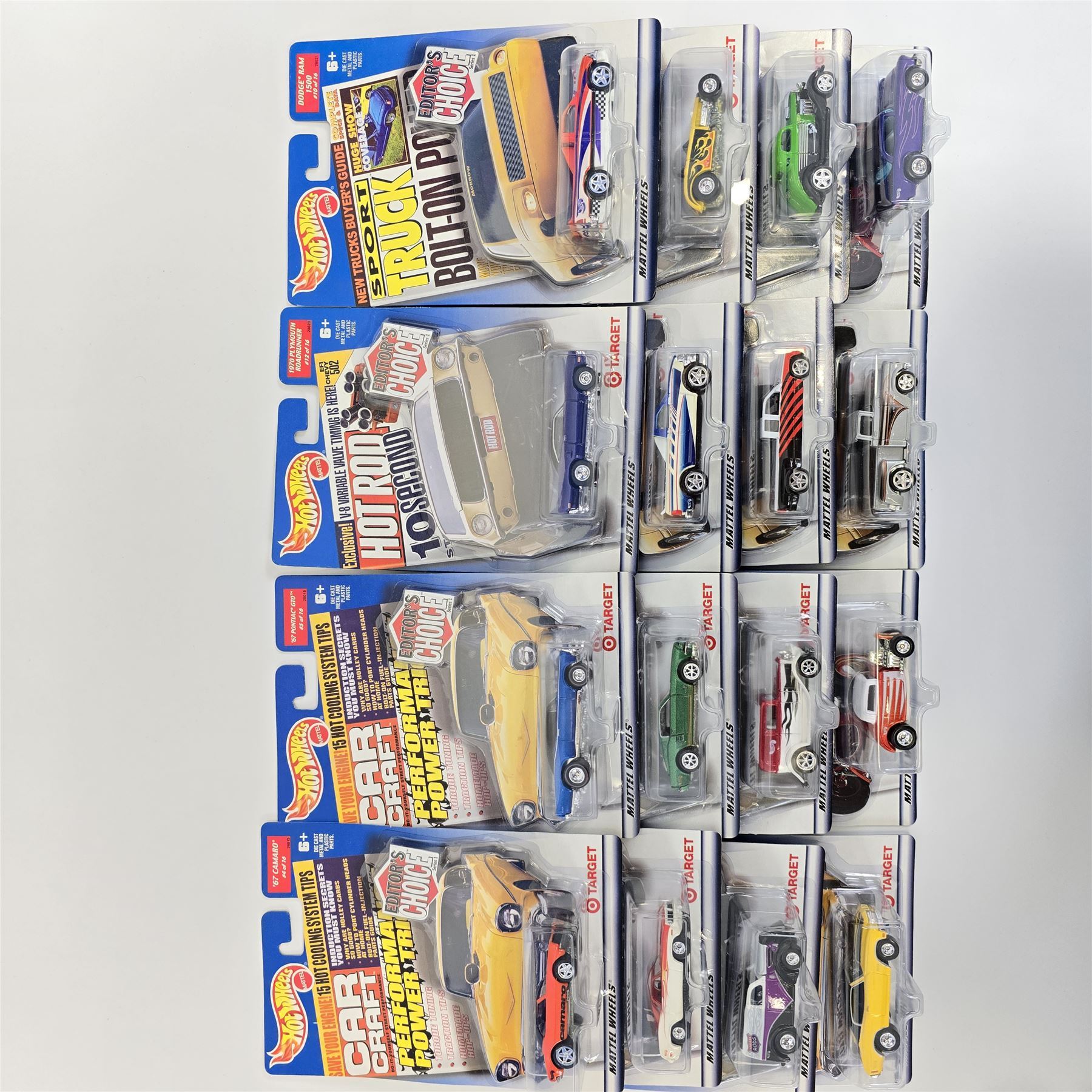 Hot Wheels Editors Choice set of 16 Target Exclusives - Test Site