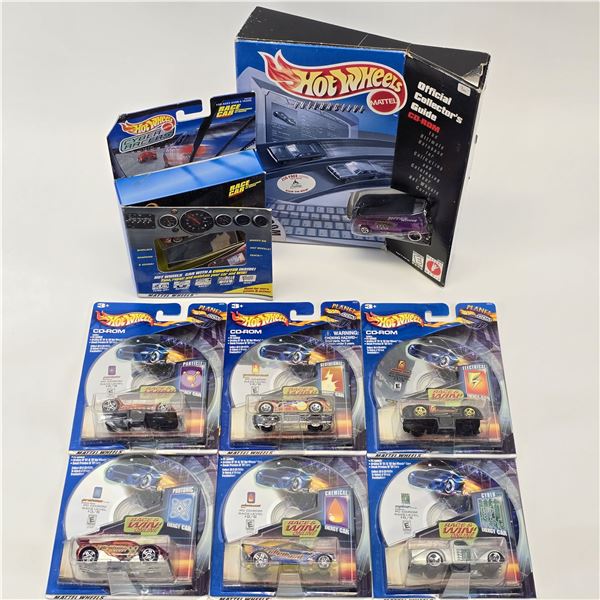 Hot Wheels CD ROM and Cyber Racers lot