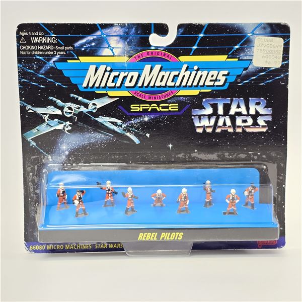 Galoob Micro Machines Star Wars Rebel Pilots figures blister pack
