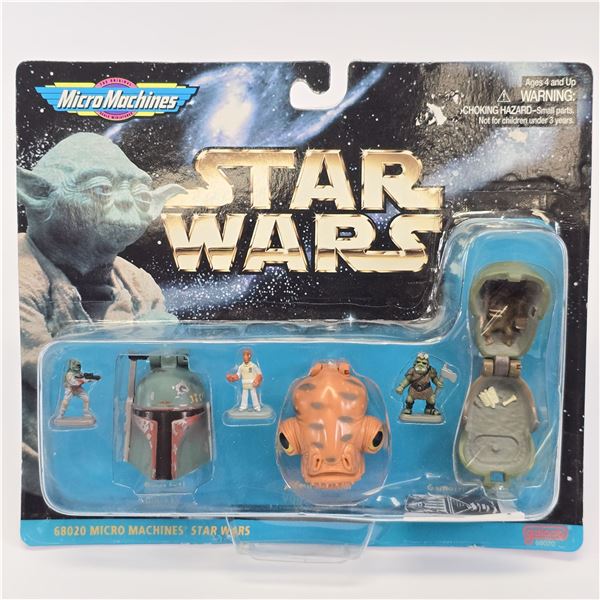 Galoob Micro Machines Star Wars Head Collection I playset