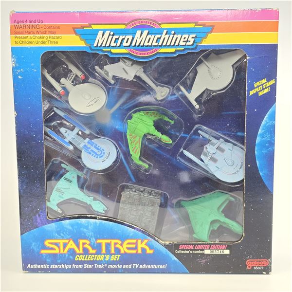 Galoob Micro Machines Star Trek Collectors Box set limited edition