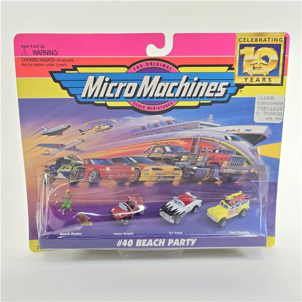 Galoobb Micro Machines Beach Party play set