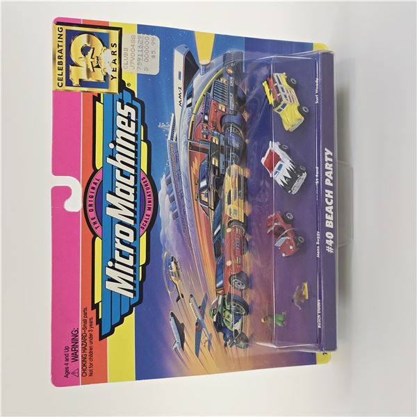 Galoob Micro Machines Beach Party play set