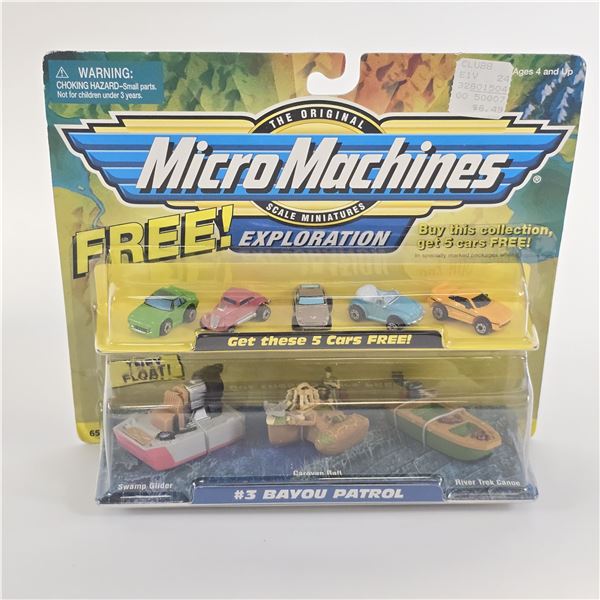 Galoob Micro Machines Bayou Patrol play set
